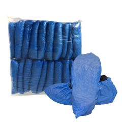 CleanPro Water-Resistant Polyethylene Shoe Covers with Tread