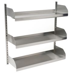 Eagle Wall-Mounted Adjustable Stainless Steel Shelf