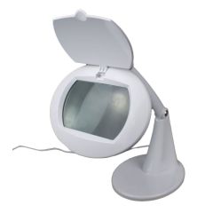 Eclipse Tools MA-1004A LED Magnifier Lamp with 3 Diopter Lens & Weighted Base, White