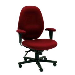 Gibo/Kodama IN16-IR Intrepid Elite Desk Height Task Chair, Fabric