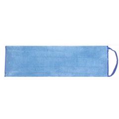 Gordon Brush M553104 eMOP™ Microfiber Dry Pad, Blue with Blue Piping, 18"