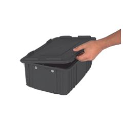 LEWISBins CDC1040-XL ESD-Safe Snap-On Cover for DC1000 Series Divider Boxes, Black