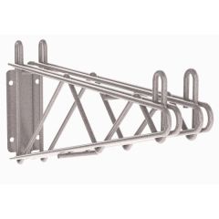 Metroseal Gray Direct Wall Mount Double Bracket, 14" 