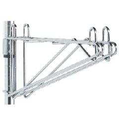 Metro 2WS14C Chrome Shelf Support for 14" Double Shelves