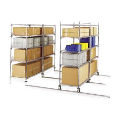 Metro Double-Deep qwikTRAK® High-Density Storage System