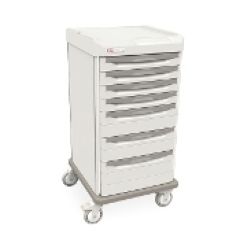 Metro SXRS1310L Starsys Basic Single Wide Locking Cart, 25" x 22.75" x 41.75"