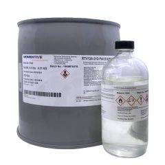 Momentive RTV12A-1G Low Viscosity Dual-Component Silicone Potting Compound, Clear, 1 Gallon Pail