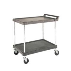 Olympic J16UC2 Polymer Two Shelf Utility Cart