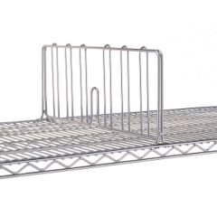 Olympic JDD18C 18" Deep Chrome Wire Shelf Divider