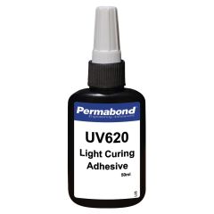 Permabond UV620 Glass Bonding UV-Curable Adhesive, Clear