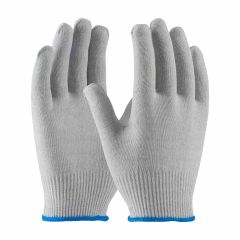 PIP 40-6410 CleanTeam® ESD-Safe Uncoated Seemless Knit Nylon & Carbon Fiber Gloves, 13-Gauge, Gray (Case of 300)