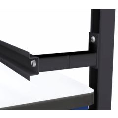 Production Basics 8310 Bin Rail Extension, 6"