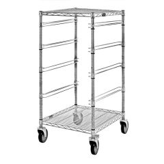 Bin Cart with 4 Rails, 24" x 21" x 45"