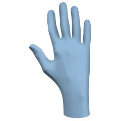 Showa Glove 7500PF Eco Best Technology® Powder-Free Biodegradable 4 Mil Nitrile/EBT Economy Grade Gloves with Bisque Fingertips