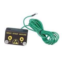 Dual Receptacle Bench Grounding Block, 15' Cord