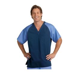 78771 Fashion Seal® Unisex Scrub Shirt with Contrasting Raglan Sleeve