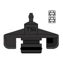 Techcon 71000RHR 700 Series Syringe Barrel Receiver Head, 10cc, No Hose