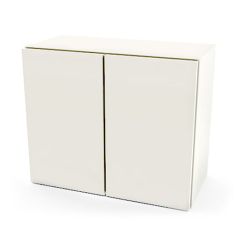 UMF Medical 6074 Modular Lab Wall Mounted Cabinet with 2 Doors & 1 Adjustable Shelf, 24" x 20" x 11"