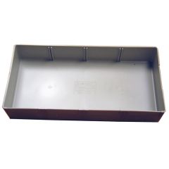 Plastic Bin, 12.25" x 6.13" x 2.125"