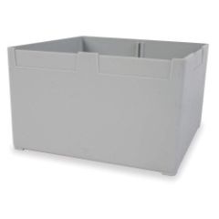 Plastic Bin, 6.13" x 6.13" x 3.75"