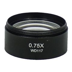 View Solutions SZ19044311 Auxiliary Objective Lens for Raven Series Microscopes, 0.75x