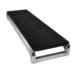 Foundation Platform Kit with Smooth Tiles - 8" Platform Height, 18" Width
