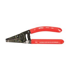 Wiha 57818 Wire Stripper with Cutters & Classic Vinyl Grip