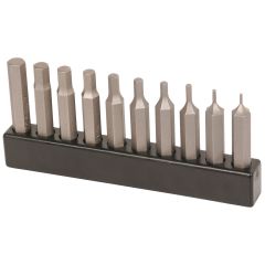 Micro Hex Inch Bit Set, 28mm OAL