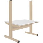 BenchPro™ Grant Series Double-Sided Modular Workstation with LisStat™ ESD Laminate