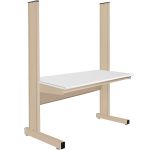 BenchPro™ Grant Series Single-Sided Modular Workstation with Formica™ Laminate