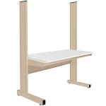 BenchPro™ Grant Series Single-Sided Modular Workstation with LisStat™ ESD Laminate