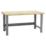 BenchPro™ Roosevelt Series Workbench with 1.75" Lacquered Maple Butcher Block Work Surface