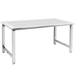 CleanPro™ Electropolished Stainless Steel Cleanroom Workbench with Perforated Top