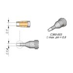 Through-Hole Desoldering Tip, 1.0 x 1.4mm