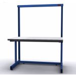 Production Basics 1000 C-Leg Series Standard Laminate Workstation, 30" x 48"