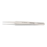 StatPro 2A-SA-SP Economy Precision Anti-Magnetic Stainless Steel Tweezer with Straight, Tapered, Round, Flat Pointed Tips, 5" OAL