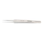 StatPro 4-SA-SP Economy Precision Anti-Magnetic Stainless Steel Tweezer with Straight, Tapered, Fine Pointed Tips, 5" OAL