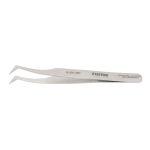 StatPro 6-SA-SP Economy Precision Anti-Magnetic Stainless Steel Tweezer with 70° Angulated Flat, Pointed Tips, 5" OAL