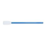 Teknipure TKS553P TekniSwab Polyester Knit Cleanroom Swabs with Double Layer, Rectangular Head & Blue Polypropylene Handle, 4.99" OAL (Case of 1,000)