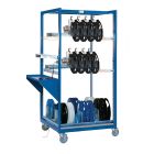 COSWS3658 Open-Style Welded SMT Cart, 36" x 37" x 58"