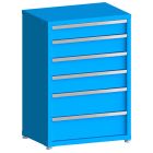 BenchPro KBAH6221 Cabinet with 6 Drawers, 5", 6", 6", 6", 8", 8"