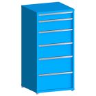 BenchPro MBB6322 Cabinet with 6 Drawers, 5", 8", 10", 10", 12", 12"