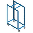 CWOT3688 Open-Style Welded Stencil Cart, 36" x 37" x 88"