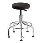 Bevco 3610E-F Fabric ESD Stool with Tubular Steel Base, 24"-29"