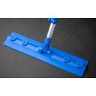 Foamtec FT416D PharmaMOP® Aluminum Mop Handle with Lever Lock & 16" Frame, 36"-61" Long