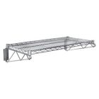 Metro Direct Wall Mounted Stainless Steel Wire Shelf, 14" Deep