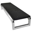 Foundation Platform Kit with Diamond-Plate Tiles- 12" Platform, 18" Wide