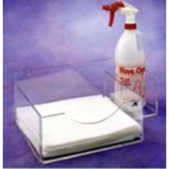 AK, LTD. AK-108 Acrylic Wipe Station, 13" x 17" x 5.5" 