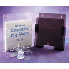 AK, LTD. AK-750 Acrylic Poly-Glove Dispenser, 1.5" x 7.75" x 8.25"