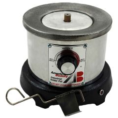 American Beauty PF-600 Pre-filled Analog Lead-Free Mid-Capacity Solder Pot, 2.5/3.5 Capacity